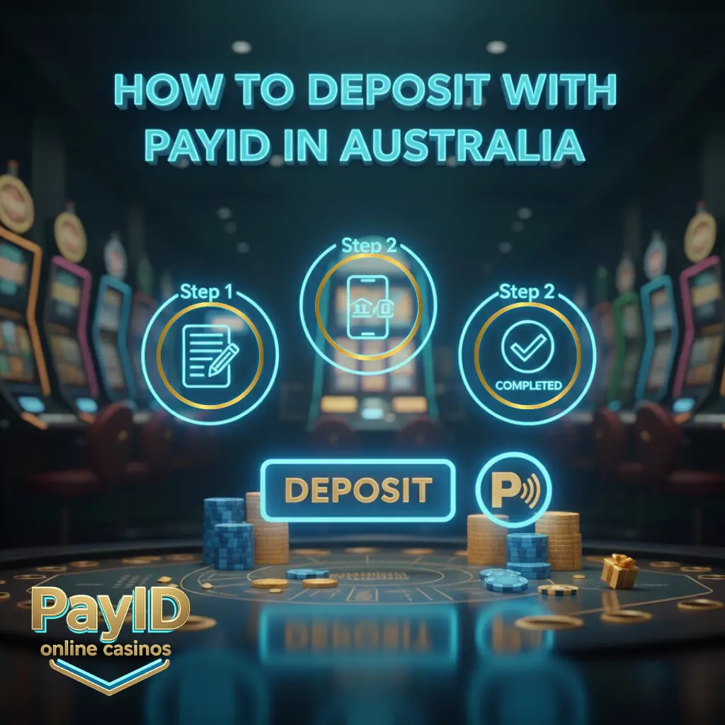 Making a deposit via PayID at an Australian online casino takes just a minute.